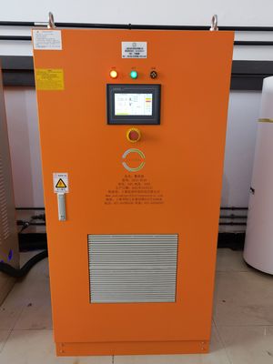 Large efficient on site sodium hypochlorite generator