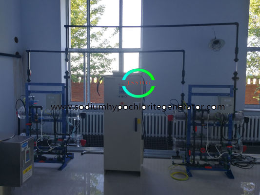 Bipolar Titanium Hypochlorite Generation From Seawater with Iridium Coating