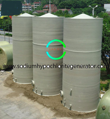 Sodium Hypochlorite Dosing System of FRP Tanks With Long Life Service