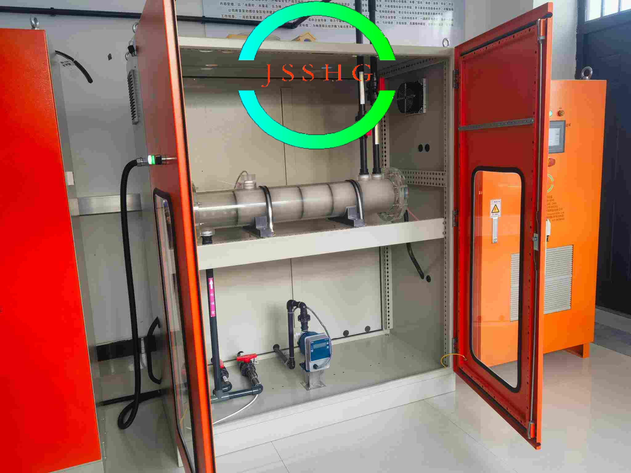 Bipolar Titanium Hypochlorite Generation From Seawater with Iridium Coating