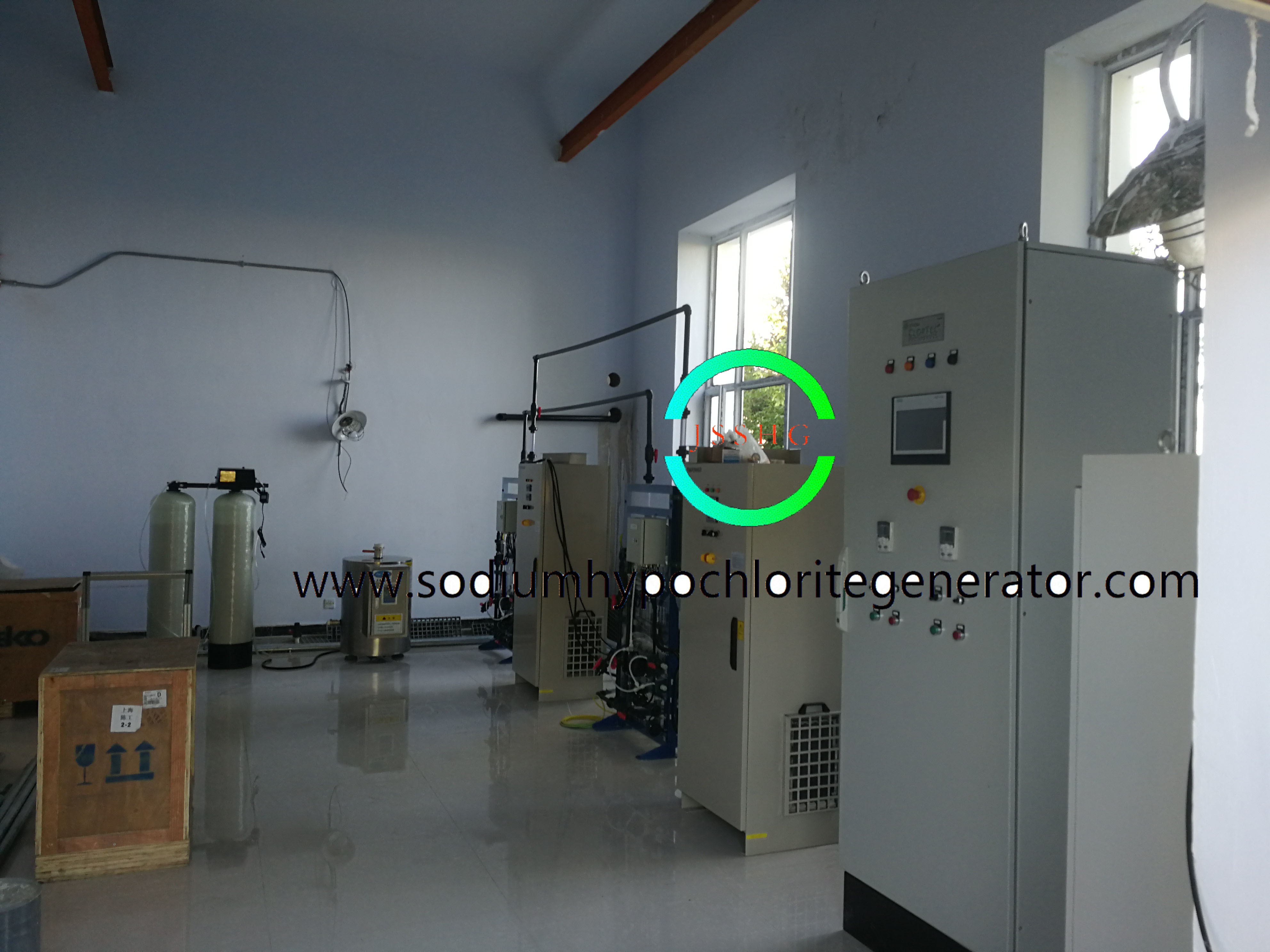 0.8% Sodium Hypochlorite Electrolysis In Series Electrode And With Modular